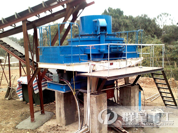 制砂生產(chǎn)線實(shí)拍