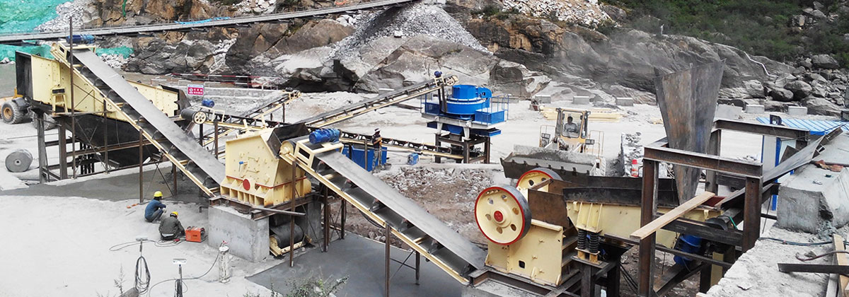 河卵石制砂生產線