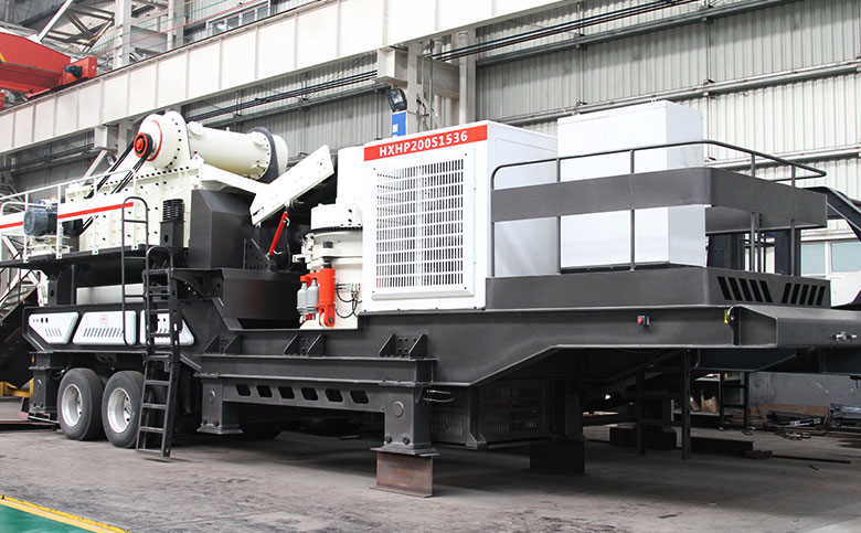 移動(dòng)式破碎站